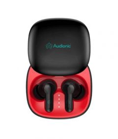 Audionic Airbud 550 Slide Earbuds-Red & Black - On Installments - IS-0240